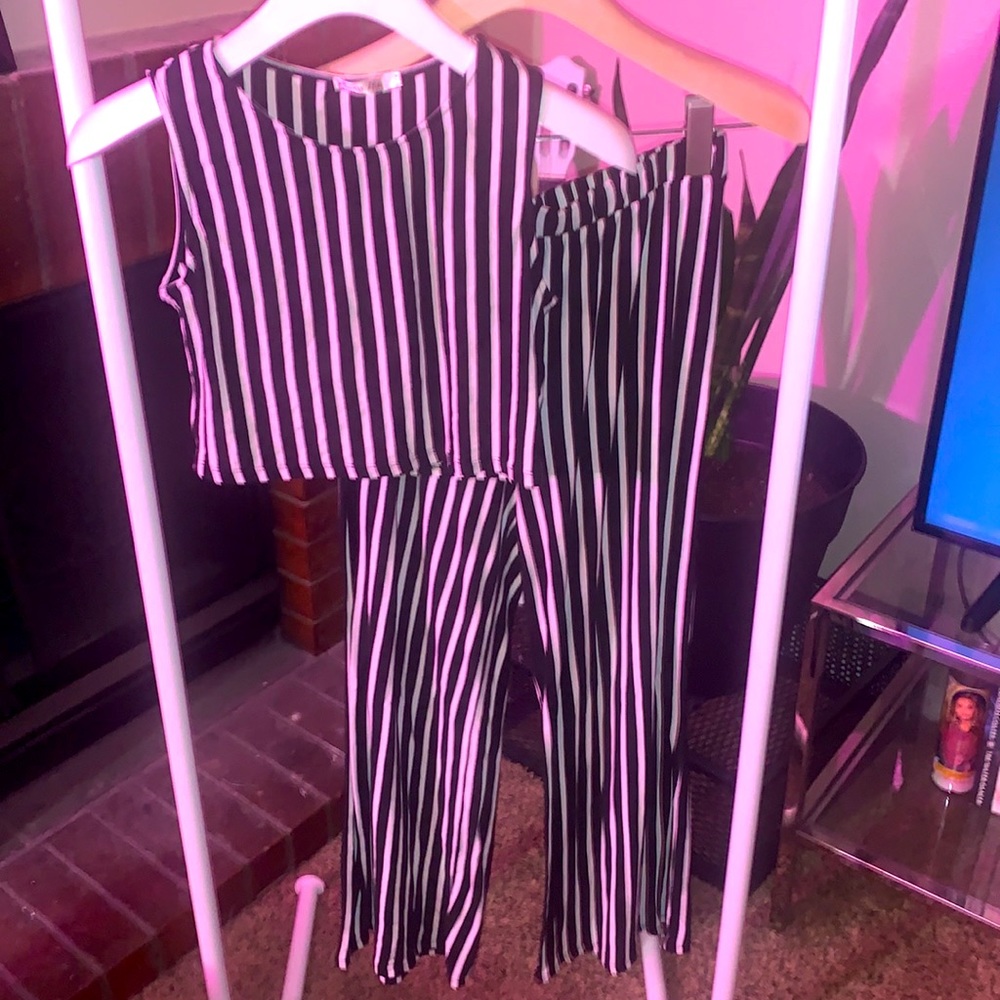 🤍🖤STRIPE SET🖤🤍